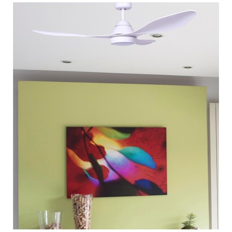 POLARIS VENTILATORE DA SOFFITTO CON LED 18W DIAMETRO 132 CM FARO VENTILATORI - Cristalensi Shop Online