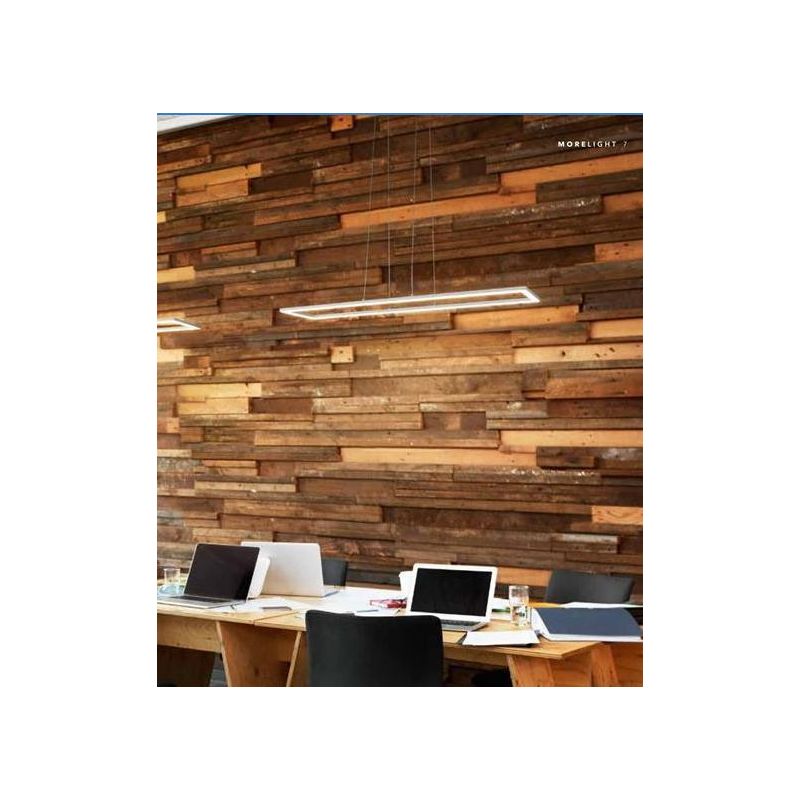 QUATTRO LAMPADARIO LED 51W 3000K RETTANGOLARE MODERNO DI AFFRALUX AFFRALUX - Cristalensi Shop Online