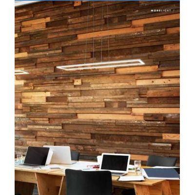 QUATTRO LAMPADARIO LED 51W 3000K RETTANGOLARE MODERNO DI AFFRALUX AFFRALUX - Cristalensi Shop Online