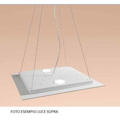 2079G FLET AFFRALUX LAMPADARIO 6 E 1 LUCI LED INTERCAMBIABILI METALLO BIANCO AFFRALUX - Cristalensi Shop Online