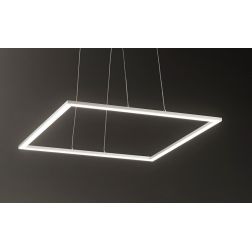 QUATTRO LAMPADARIO LED 68W 3000K QUADRATO LATO 53,5 MODERNO AFFRALUX AFFRALUX - Cristalensi Shop Online 2