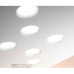 2078P FLET PLAFONIERA QUADRATA 8 LUCI SOSTITUIBILI ALLUMINIO BIANCO MODERNA AFFRALUX AFFRALUX - Cristalensi Shop Online 2