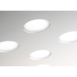 2078P FLET PLAFONIERA QUADRATA 4 LUCI SOSTITUIBILI ALLUMINIO BIANCO MODERNA AFFRALUX - Cristalensi Shop Online 2