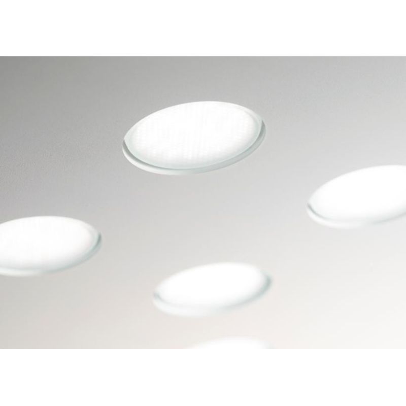 2078P FLET PLAFONIERA QUADRATA 4 LUCI SOSTITUIBILI ALLUMINIO BIANCO MODERNA AFFRALUX - Cristalensi Shop Online