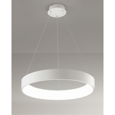 BAND AFFRALUX LAMPADARIO GRANDE AD ANELLO MODERNO LED 90W 3200K 4 COLORI AFFRALUX - Cristalensi Shop Online