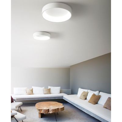 2072 BAND PLAFONIERA AFFRALUX AD ANELLO MEDIO 4 COLORI MODERNA LED 35W AFFRALUX - Cristalensi Shop Online