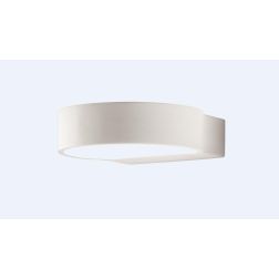 APPLIQUE ISYLUCE ALLUMINIO BIANCO LED 6W 3000K MODERNO LUCE SOPRA SOTTO ISYLUCE - Cristalensi Shop Online 2