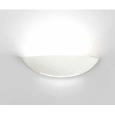 APPLIQUE ISYLUCE BIANCO EFFETTO GESSO DIAMETRO 31 VERNICIABILE ECONOMICO ISYLUCE - Cristalensi Shop Online