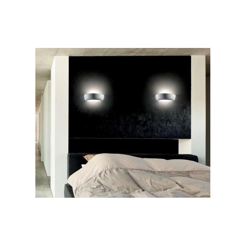 8215 BELFIORE LAMPADA DA PARETE IN CERAMICA DIAMETRO 24 VERNICIABILE 9010 BELFIORE - Cristalensi Shop Online