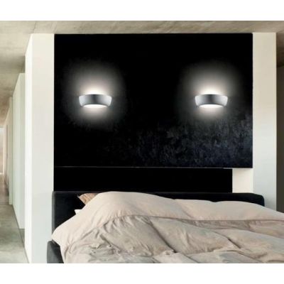 8215 BELFIORE LAMPADA DA PARETE IN CERAMICA DIAMETRO 24 VERNICIABILE 9010 BELFIORE - Cristalensi Shop Online