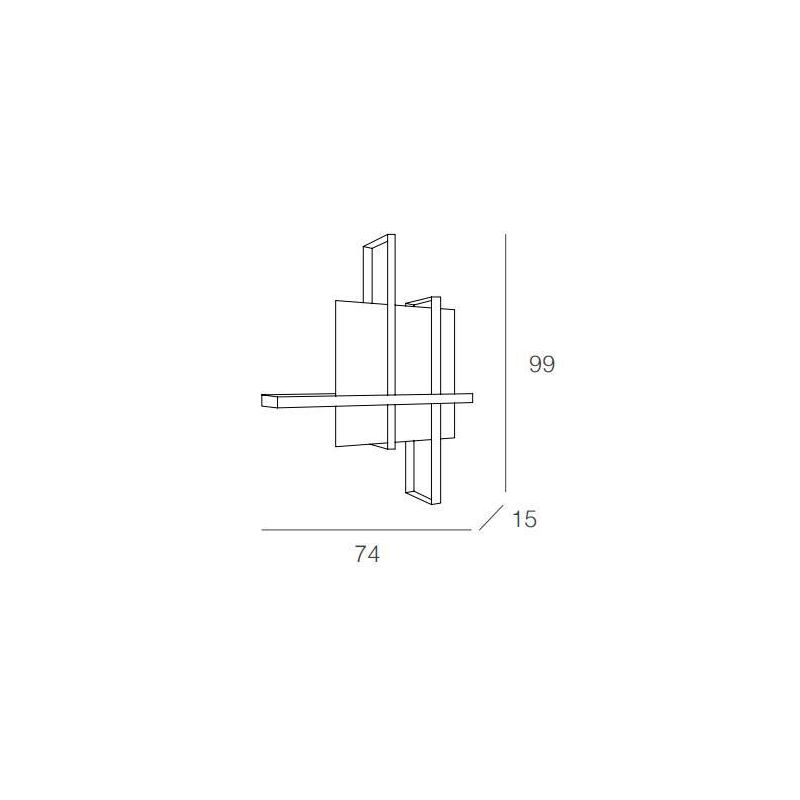 CROSS 100 DI TOP LIGHT PLAFONIERA GRANDE 4XE27 BIANCA, SABBIA O NERA Top Light Illuminazione - Cristalensi Shop Online