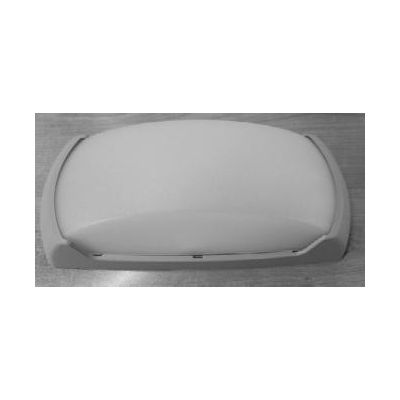 GORGONA BAFFO APPLIQUE PER ESTERNO FASCIA OTTONE IP66 CON TAGLIO FRONTALE CRISTALENSI OTTONE - Cristalensi Shop Online