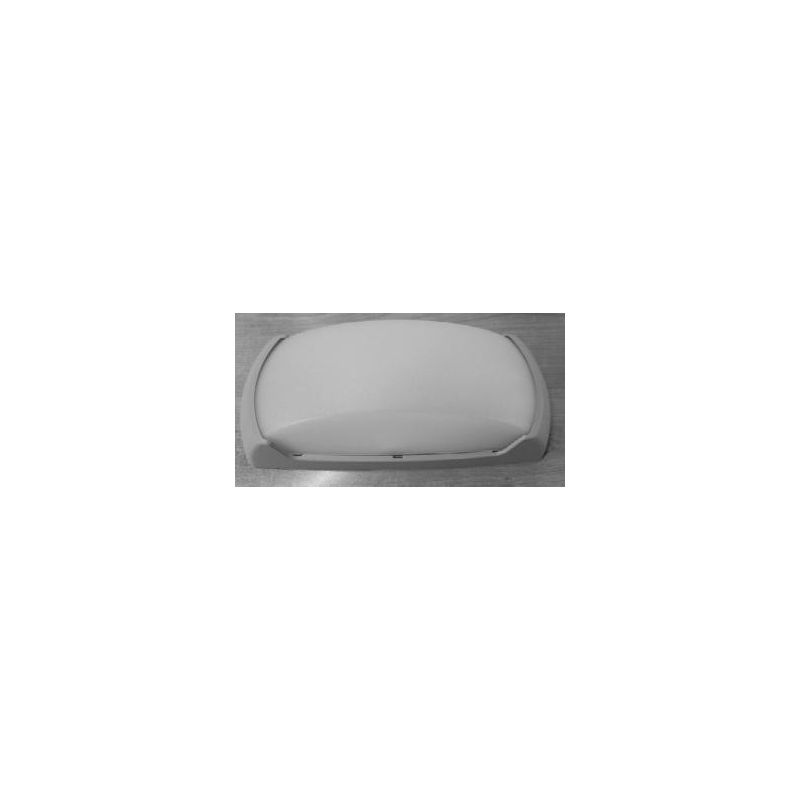 GORGONA GIGLIO APPLIQUE PER ESTERNO FASCIA OTTONE IP66 CON DISEGNO FRONTALE CRISTALENSI OTTONE - Cristalensi Shop Online