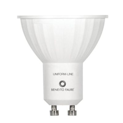 LAMPADINA GU10 6W 3000K - 4000K 510 LUMEN 50.000 ORE VITA BENEITO FAURE - Cristalensi Shop Online
