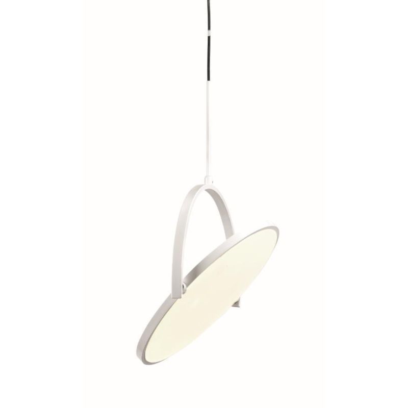 LUNAR SOSPENSIONE A LED INTEGRATO 20W DIREZIONABILE DIAMETRO 45 CM Pan International - Cristalensi Shop Online