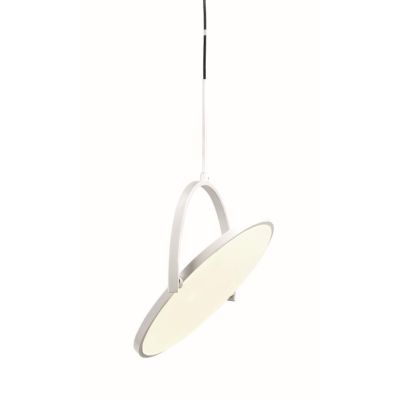 LUNAR SOSPENSIONE A LED INTEGRATO 20W DIREZIONABILE DIAMETRO 45 CM Pan International - Cristalensi Shop Online