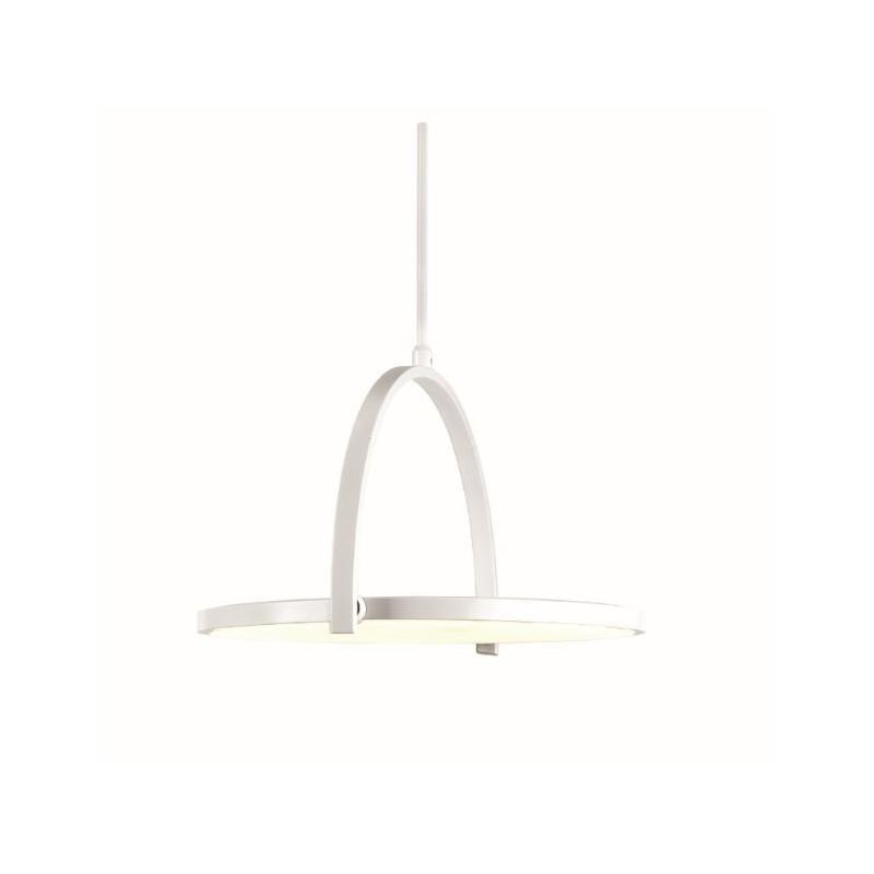 LUNAR SOSPENSIONE A LED INTEGRATO 20W DIREZIONABILE DIAMETRO 45 CM Pan International - Cristalensi Shop Online