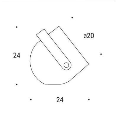 URBAN LAMPADA DA TAVOLO IN CEMENTO E PELLE NERA CON LAMPADINA LED INCLUSA Pan International - Cristalensi Shop Online