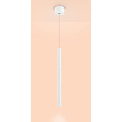 2025 L SOSPENSIONE GRANDE A CILINDRO DI COLORE NERO O BIANCO CON LED INTEGRATO DA 3W AFFRALUX - Cristalensi Shop Online