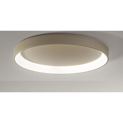 2075 BAND PLAFONIERA AFFRALUX AD ANELLO EXTRA LARGE MODERNA LED 136W LUCE 3200K BIANCO O SABBIA AFFRALUX - Cristalensi Shop Onli