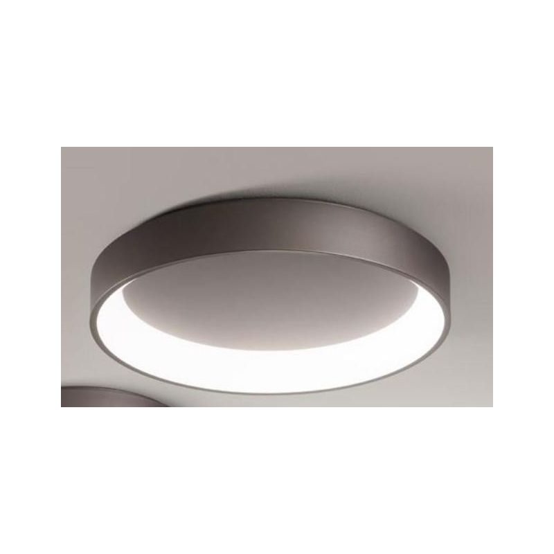 2076 BAND PLAFONIERA AFFRALUX AD ANELLO GRANDE 4 COLORI MODERNA LED 90W LUCE 3200K AFFRALUX - Cristalensi Shop Online