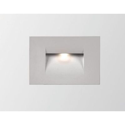 FAST SEGNAPASSO RETTANGOLARE DA INCASSO A LED 3W IP65 IN DUE COLORI X SCATOLA 503 Pan International - Cristalensi Shop Online