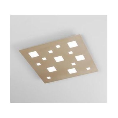 404 PLAFONIERA CHECKER BOARD 61X61 LED 60W LUCE 3000K BIANCA O SABBIA AFFRALUX - Cristalensi Shop Online