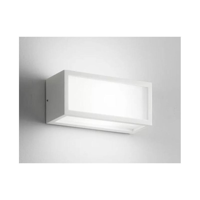 DECO' APPLIQUE ESTERNO IP54 BIANCO ANTRACITE CORTEN E NERO 1XE27 ISYLUCE MODERNO ISYLUCE - Cristalensi Shop Online