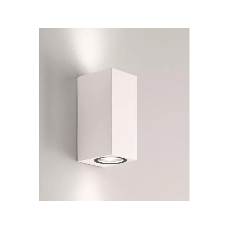 ISCHIA APPLIQUE ESTERNO IP54 UP AND DOWN BIANCO O ANTRACITE LAMPADINE GU10 ISYLUCE ISYLUCE - Cristalensi Shop Online