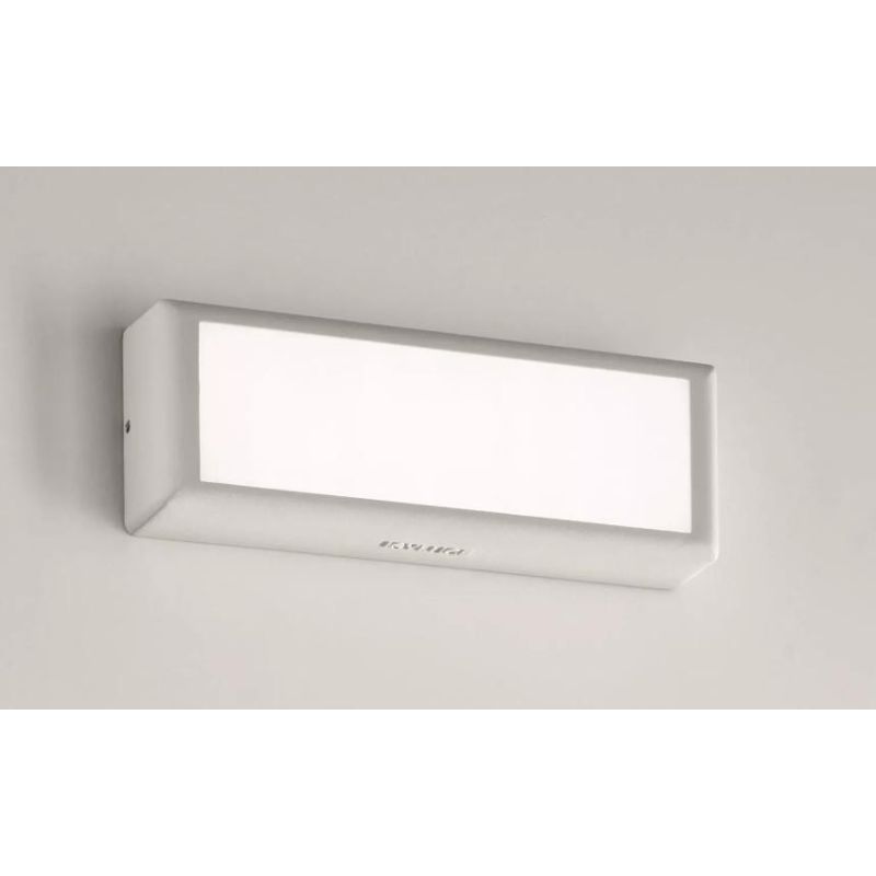 BRIQUE DI ISYLUCE LED 12W 3000K O 4000K PER ESTERNO IP65 BIANCA O ANTRACITE LUCE DIRETTA ISYLUCE - Cristalensi Shop Online