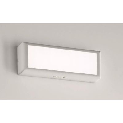 BRIQUE DI ISYLUCE LED 12W 3000K O 4000K PER ESTERNO IP65 BIANCA O ANTRACITE LUCE DIRETTA ISYLUCE - Cristalensi Shop Online