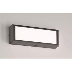 BRIQUE DI ISYLUCE LED 12W 3000K O 4000K PER ESTERNO IP65 BIANCA O ANTRACITE LUCE DIRETTA ISYLUCE - Cristalensi Shop Online 2