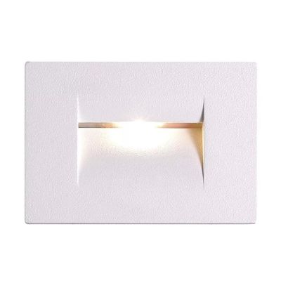 MONNALISA SEGNAPASSO INCASSO SCATOLA 503 LED 3W 3000K O 4000K BIANCO O GRIGIO 230V ISYLUCE - Cristalensi Shop Online