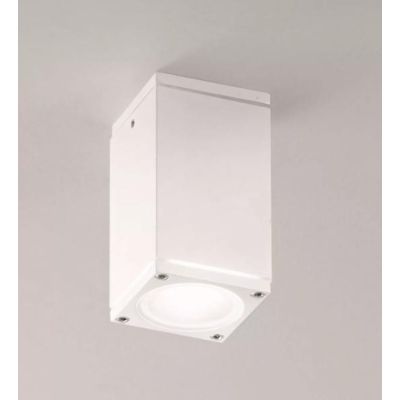 577 578 PICCOLA PLAFONIERA DA ESTERNI IP54 BIANCO O ANTRACITE ATTACCO GU10 MODERNO ISYLUCE - Cristalensi Shop Online