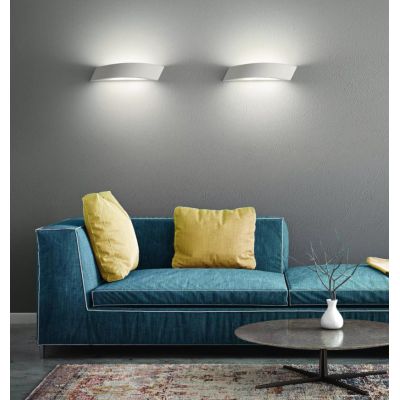 ISYLUCE SBIECO GRANDE APPLIQUE VERNICIABILE 2XE27 MODERNA ECONOMICA ISYLUCE - Cristalensi Shop Online