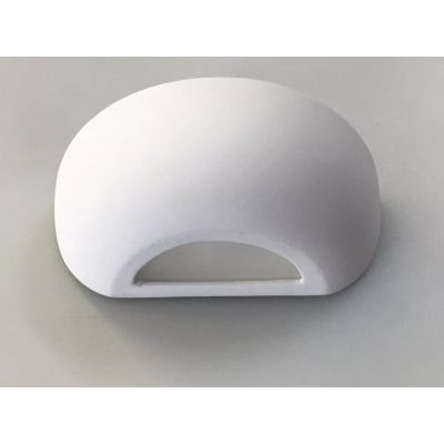 611 APPLIQUE IN CERAMICA EFFETTO GESSO VERNICIABILI DIAMETRO 28 ISYLUCE - Cristalensi Shop Online