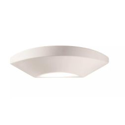 VENTAGLIO DI ISYLUCE APPLIQUE CERAMICA GESSO VERNICIABILE ATTACCO 1XE27 ECONOMICO ISYLUCE - Cristalensi Shop Online 2