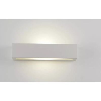 619 APPLIQUE MEDIA IN CERAMICA EFFETTO GESSO VERNICIABILI LARGHEZZA 36,5 ISYLUCE - Cristalensi Shop Online
