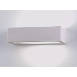 620 PRISMA APPLIQUE IN CERAMICA EFFETTO GESSO VERNICIABILE LARGHEZZA CM 30 ISYLUCE - Cristalensi Shop Online 2