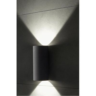 SIRIO APPLIQUE ESTERNO IP54 A LED 12W INTEGRATO SOSTITUIBILE LUCE 3000K-4000K 3 COLORI Sovil - Cristalensi Shop Online