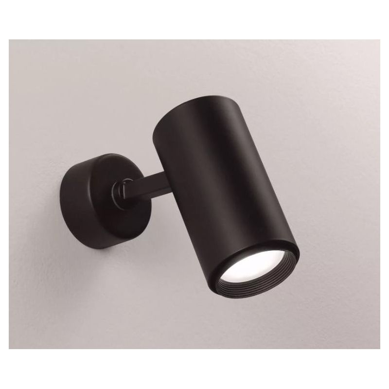 754/5 SPOT DIREZIONABILE IN ALLUMINIO BIANCO O NERO CON PORTALAMPADE GU10 ISYLUCE - Cristalensi Shop Online