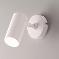 756 SPOT ORIENTABILE IN ALLUMINIO BIANCO O NERO CON PORTALAMPADE GU10 DI ISYLUCE ISYLUCE - Cristalensi Shop Online 2