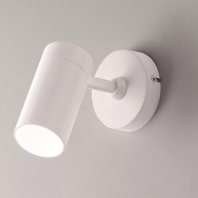 756 SPOT ORIENTABILE IN ALLUMINIO BIANCO O NERO CON PORTALAMPADE GU10 DI ISYLUCE ISYLUCE - Cristalensi Shop Online