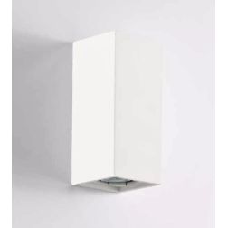 830 APPLIQUE PRISMATICA IN GESSO VERNICIABILE CON PORTALAMPADE GU10 ISYLUCE - Cristalensi Shop Online 2