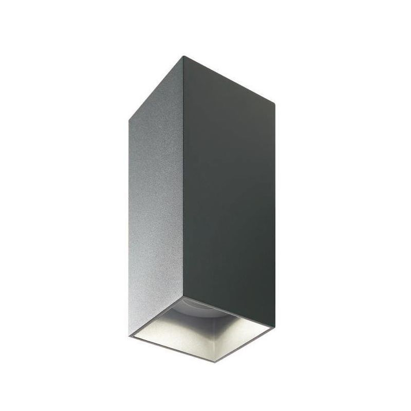 TOWER APPLIQUE LED INTEGRATO SOSTITUIBILE 12W 3000k-4000K IP54 ALLUMINIO BIANCO E ANTRACITE Sovil - Cristalensi Shop Online