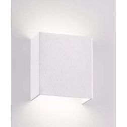 APPLIQUE CUBO PICCOLO ALLUMINIO BIANCO 6W 3000K O 4000K LED LUCE SOPRA SOTTO ISYLUCE - Cristalensi Shop Online 2