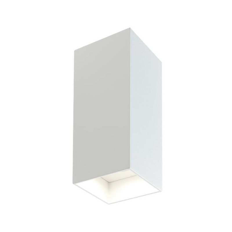 TOWER APPLIQUE LED INTEGRATO SOSTITUIBILE 12W 3000k-4000K IP54 ALLUMINIO BIANCO E ANTRACITE Sovil - Cristalensi Shop Online