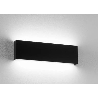901 APPLIQUE RETTANGOLARE PICCOLO IN METALLO BIANCO O NERO LED DA 18W LUCE 3000K O 4000K ISYLUCE - Cristalensi Shop Online