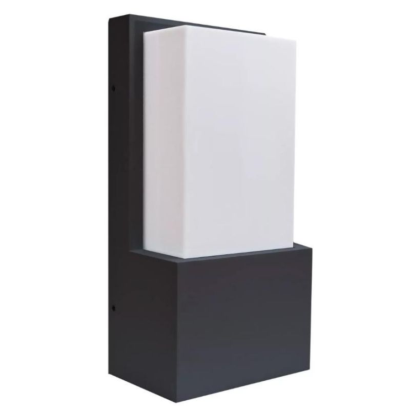 SECTION APPLIQUE ESTERNO IP54 DI ISYLUCE BIANCO ANTRACITE CORTEN 1XE27 ECONOMICO ISYLUCE - Cristalensi Shop Online