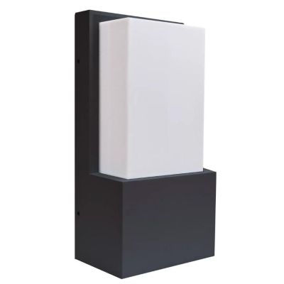 SECTION APPLIQUE ESTERNO IP54 DI ISYLUCE BIANCO ANTRACITE CORTEN 1XE27 ECONOMICO ISYLUCE - Cristalensi Shop Online